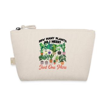 Plant Lover Gardening How Many - Organic Pouch - nature - Front
