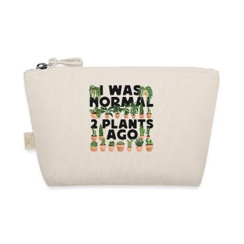 Plant Lover Gardening I Was Normal - Bio-Täschchen - Natur - Vorne