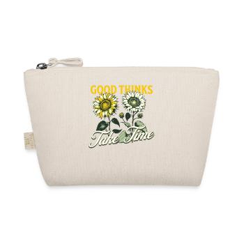 Good Thinks Good Thoughts Sunflower Summer Vibe - Organic Pouch - nature - Front