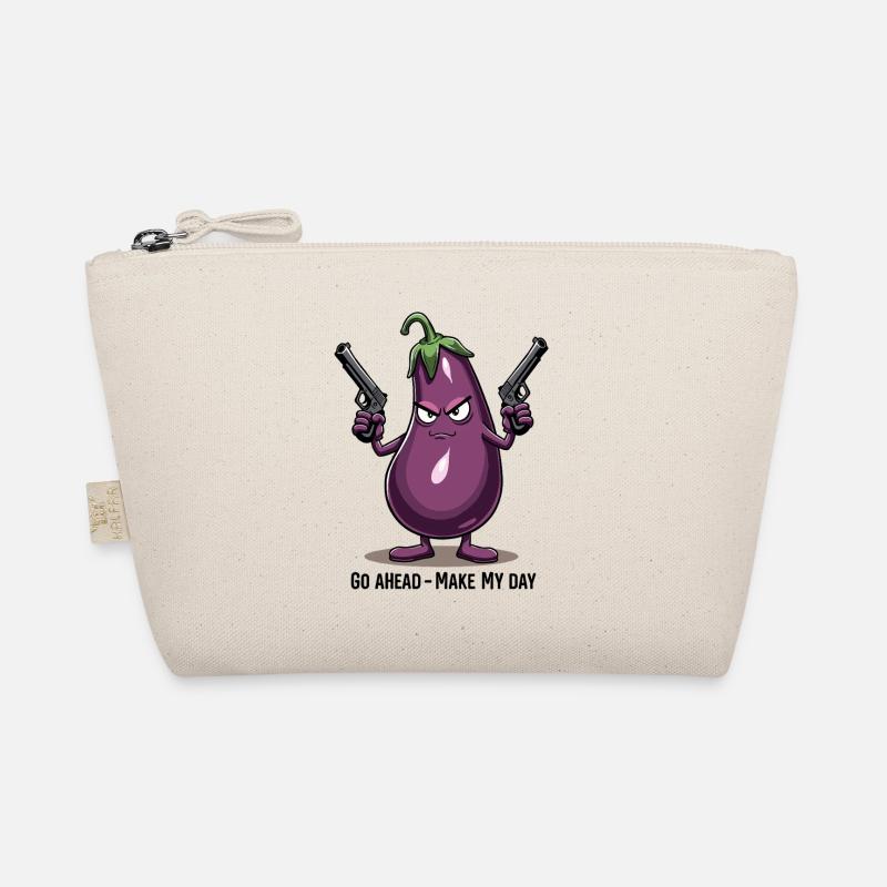 Badass Aubergine – Go Ahead, Make My Day Organic Pouch