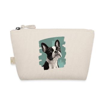Boston Terrier - Organic Pouch - nature - Front