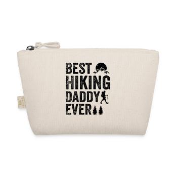 Best Hiking Daddy Ever - Adventure Hiking Dad - Organic Pouch - nature - Front