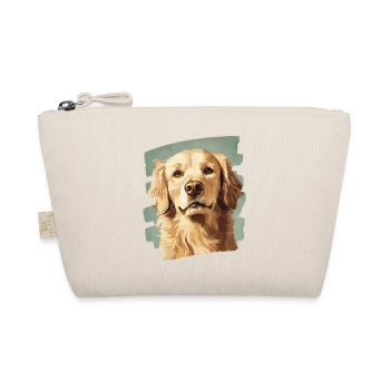 Golden Retriever - Bio-Täschchen - Natur - Vorne