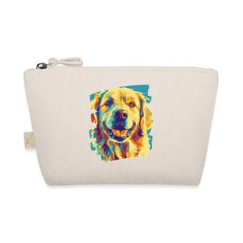 Golden Retriever - Bio-Täschchen - Natur - Vorne