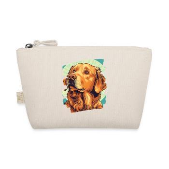 Golden Retriever - Bio-Täschchen - Natur - Vorne