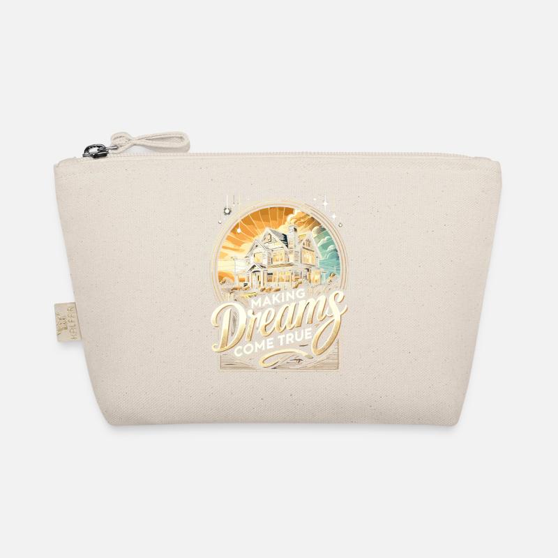 Träume wahr werden lassen Bio-Täschchen