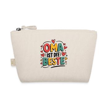 Granny est le meilleur avec motif de cœur pour les grands-mères - Trousse biologique - nature - Devant