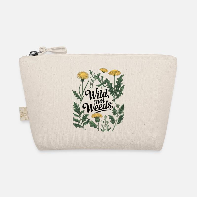 Wild, kein Unkraut - Dandelion Botanical Design Bio-Täschchen