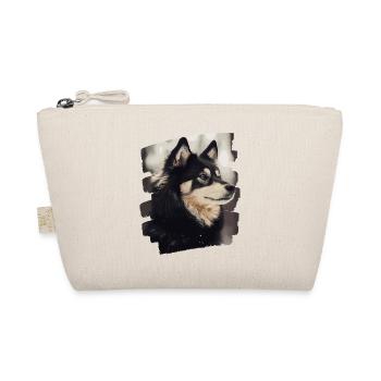 Finnischer Lapphund - Bio-Täschchen - Natur - Vorne