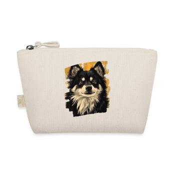 Finnischer Lapphund - Bio-Täschchen - Natur - Vorne
