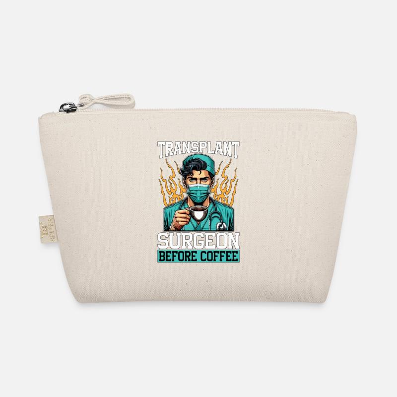 Transplant Surgeon Before Physician Coffee Lover Bio-Täschchen