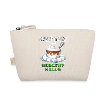 SUGAR SWEET ADIEU HEALTHY HELLO - Organic Pouch - nature - Front