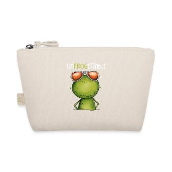 Grenouille cool avec des lunettes et un jeu de mots - Trousse biologique - nature - Devant
