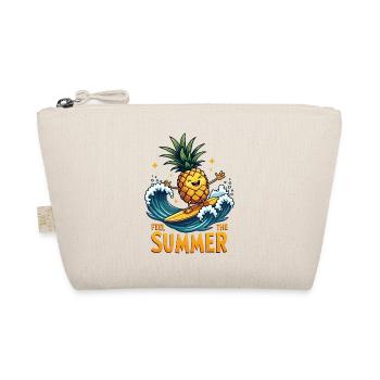 Ananas Surfer Surf Feel L’été - Trousse biologique - nature - Devant