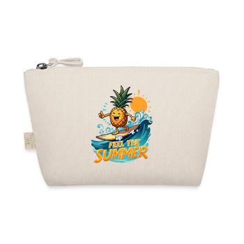 Ananas Surfer Surf Feel L’été - Trousse biologique - nature - Devant