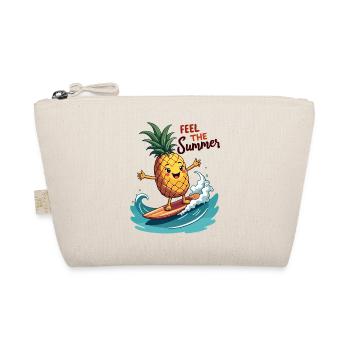 Ananas Surfer Surf Feel L’été - Trousse biologique - nature - Devant