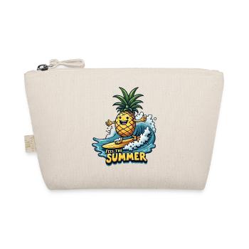 Ananas Surfer Surf Feel L’été - Trousse biologique - nature - Devant