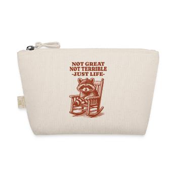 Drôle de dicton de raton laveur – Just Life - Trousse biologique - nature - Devant