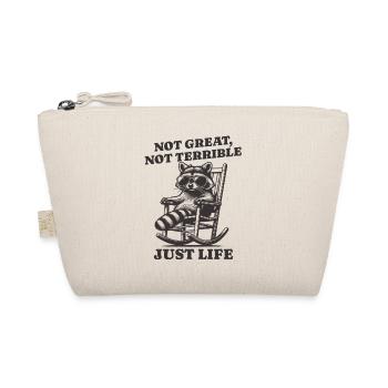 Drôle de dicton de raton laveur – Just Life - Trousse biologique - nature - Devant