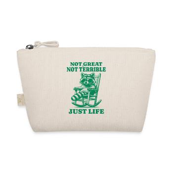 Drôle de dicton de raton laveur – Just Life - Trousse biologique - nature - Devant