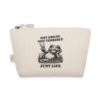 Drôle de dicton de raton laveur – Just Life - Trousse biologique - nature - Devant