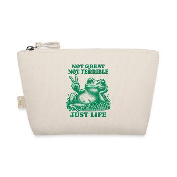 Drôle de dicton de raton laveur – Just Life - Trousse biologique - nature - Devant