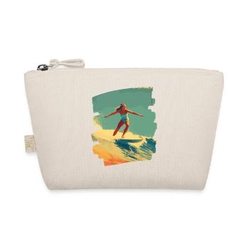 Surfer - Bio-Täschchen - Natur - Vorne