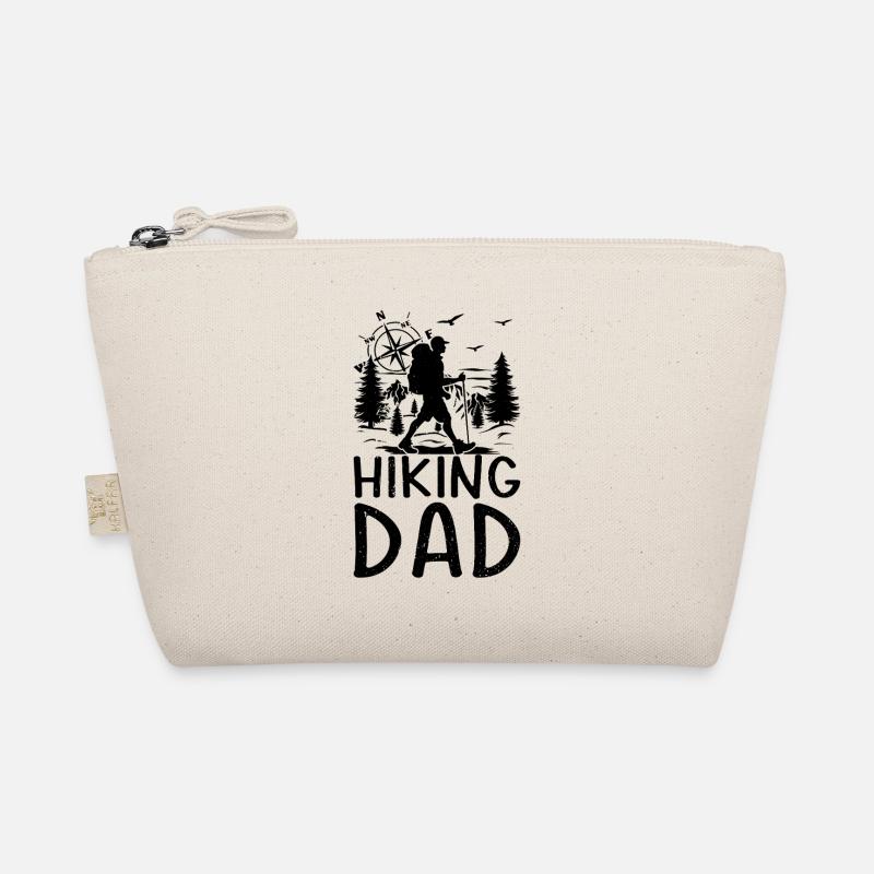 Hiking Dad Hiking Lover Mountain Hiking Bio-Täschchen
