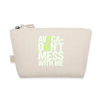 Avocado Lover: Vegan Vegetarian Fun - Organic Pouch - nature - Front