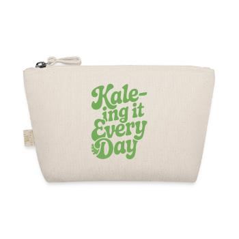 Vegan Vegetarier Kale-ing It Jeden Tag - Bio-Täschchen - Natur - Vorne
