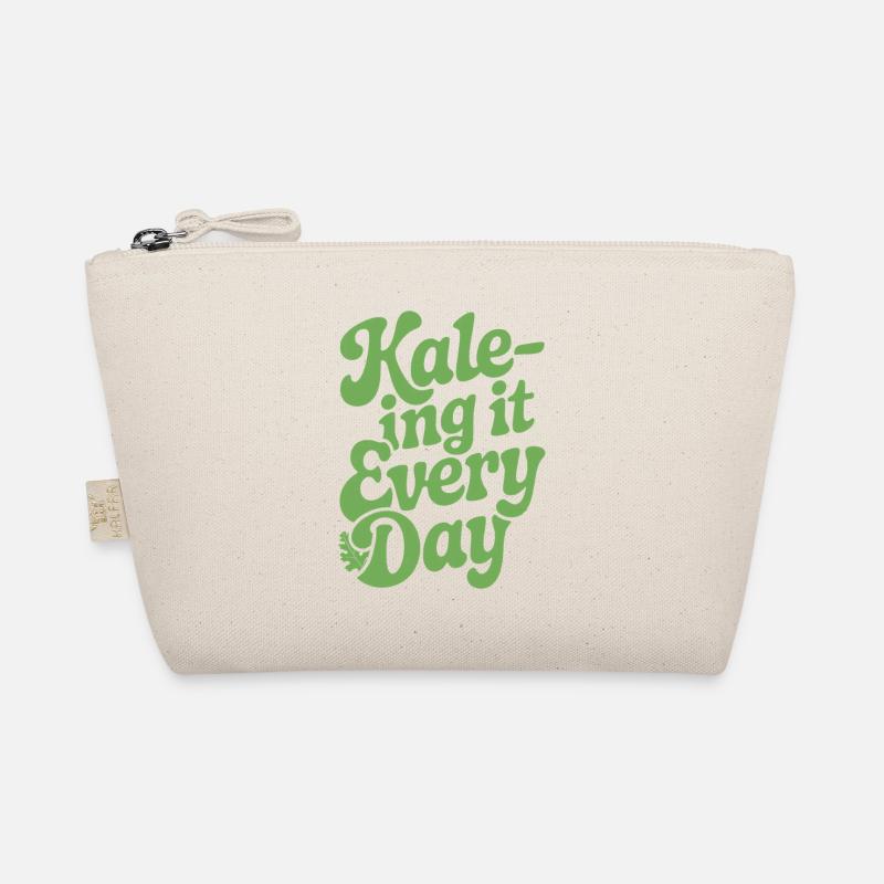 Vegan Vegetarier Kale-ing It Jeden Tag Bio-Täschchen