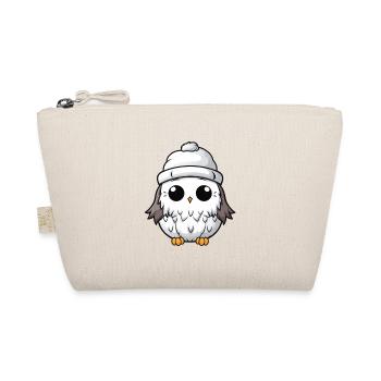 hibou hiver animal bébé bande dessinée - Trousse biologique - nature - Devant