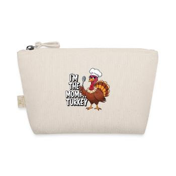 Mommy Turkey Thanksgiving - Bio-Täschchen - Natur - Vorne