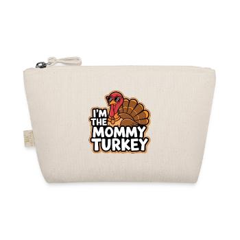 Mommy Turkey Thanksgiving - Bio-Täschchen - Natur - Vorne