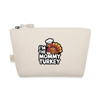 Mommy Turkey Thanksgiving - Bio-Täschchen - Natur - Vorne