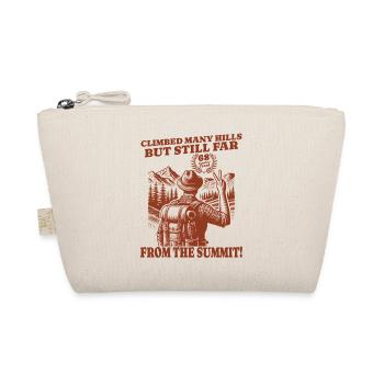 Funny Hiker's Birthday 68 Years - Organic Pouch - nature - Front