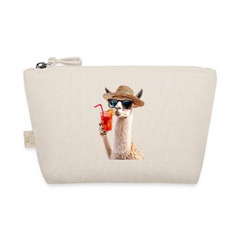 Lama - Bio-Täschchen - Natur - Vorne