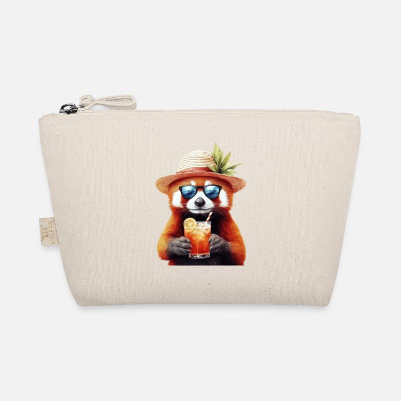 Roter Panda Bio-Täschchen