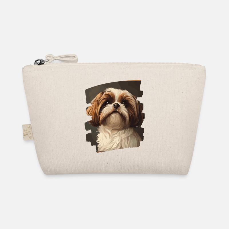 Shih Tzu - Bio-Täschchen - Natur