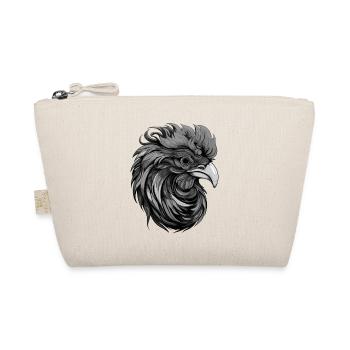 Rooster Portrait - Organic Pouch - nature - Front