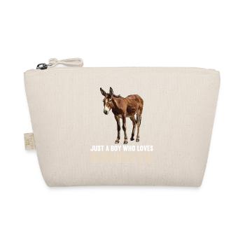 Donkey Esel - Bio-Täschchen - Natur - Vorne