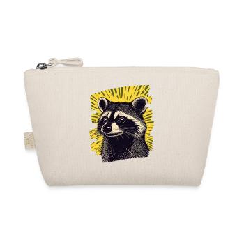 Raccoon - Organic Pouch - nature - Front