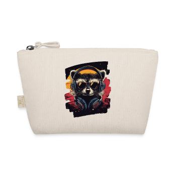 Raccoon - Organic Pouch - nature - Front