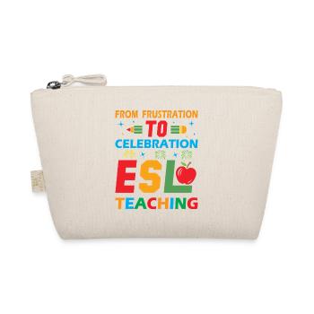 ESL-Lehrer ESL Unterricht - Bio-Täschchen - Natur - Vorne
