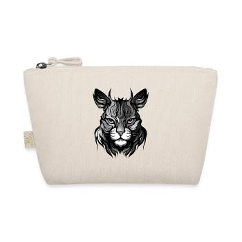 Tête de portrait de chat - Trousse biologique - nature - Devant