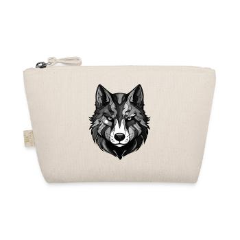 Husky Dog Portrait - Organic Pouch - nature - Front