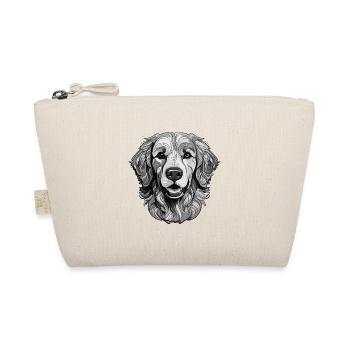 Portrait de chien Golden Retriever - Trousse biologique - nature - Devant
