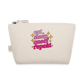 Queef Queen Queefed Adult Humour Queefing - Organic Pouch - nature - Front