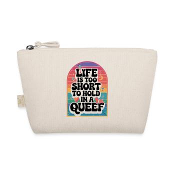 Rainbow Arch Frame Silhouette - Bio-Täschchen - Natur - Vorne