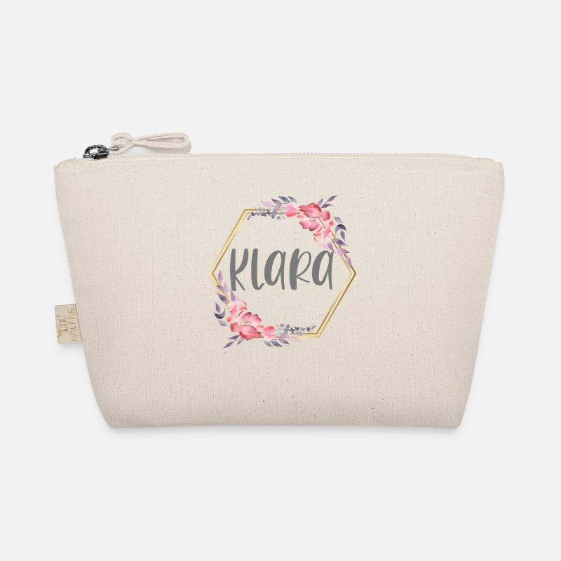 Klara Mädchen Name personalisiertes Geschenk Bio-Täschchen